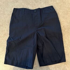 Kids elastic waist navy blue shorts XL (14/16)